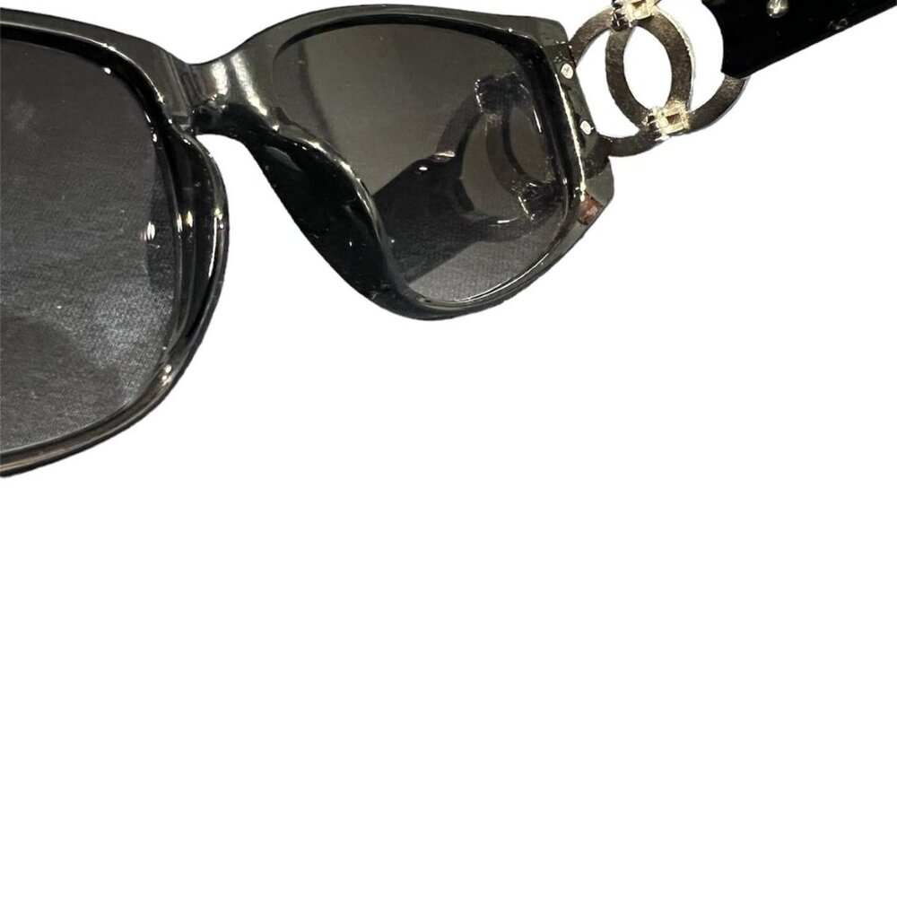 💥AUTHENTIC SUNGLASSES CHANEL 2615 60 17 - 147 BLACK/SILVER - Picture 10 of 12